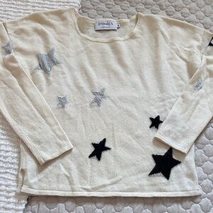 Iphoria Cream Star Sweater